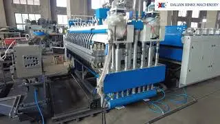 hollow profile sheet extrusion machine factory  hollow profile sheet extrusion machine company
