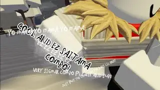 Cool And EASY Saitama combo for noobs (The Strongest Battlegrounds)