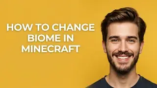 How To Change Biome In Minecraft - GUIDE!