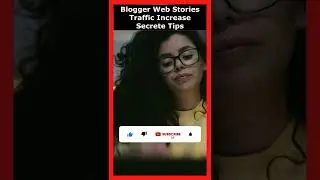 Blogger web stories traffic increase krain #shorts best tips
