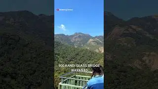 Waynad Glass Bridge 🌉 #glassbridge #wayanad #adventure #travel #shorts #ytshorts