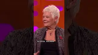 #JudiDench turned her co-stars against #OliviaColman 😳 #TheGrahamNortonShow #GrahamNorton