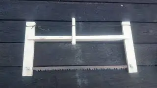 Folding BUSHCRAFT bow SAW (for under £5!)