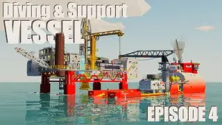 Stormworks Build Series : Arctic Diving and Support Vessel Episode 4