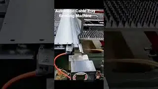 Automatic Steel Cable Tray Bending Machine, Cable Tray Rolling Forming Machine #bendingmachine