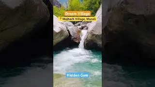 Hidden gems of Manali #Manali #Solang #Snow #Sissu #koksar #travel #himalayas #waterfall #snowfall
