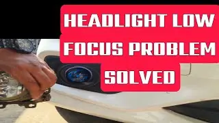किसी भी CAR का  HEADLIGHT FOCUS PROBLEM SOLVED | PROJECTOR FOG LIGHT @RoyalCarCarethane #light 