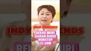 Indy barends - rekor MURI siaran radio nonstop 32 jam. #wkwkproject #indybarends #bbk