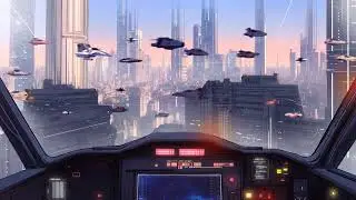 Sci-Fi City Flythrough Animation &ndash; 30s Cockpit Loop | Custom Futuristic Scenes on Fiverr