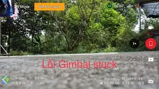 Flycam mini 2 se lỗi gimbal stuck. Khắc phục đơn giản ( check error gimbal stuck dji mini 2 se ok)