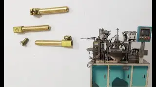 Socket plug connector pin screwing assembly machine