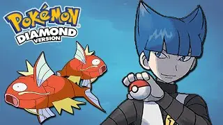 Pokemon Diamond #27 Magikarp sem &aacute;gua e Equipe Gal&aacute;tica Cruel