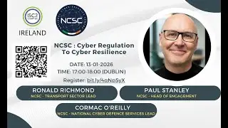 NCSC Ireland: Cyber Regulation to Cyber Resilience | ISC2 Ireland Chapter