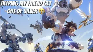 Silver Comp Crossplay Ranked Matches! | Overwatch |