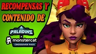PALADINS  MONSTERCAT - PASE DE COLABORACION / CROSSOVER PASS ( CAZADORES DEL ABISMO 2022 )