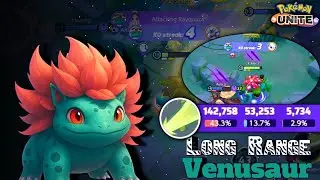 Venusaur Gameplay 🥶: Venusaur Damaged Was Insanely Op In Master Ranking 😮 | Pok&eacute;mon Unite