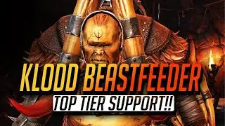 Klodd Beastfeeder Showcase = GOD MODE SUPPORT CHAMPION | RAID Shadow Legends