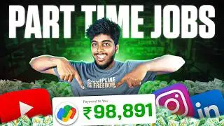 Top 5 WFH Part Time Jobs 🤯|Earn Lakhs in Online 2025