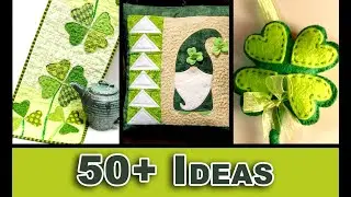 50+ Easy St.Patrick's Day Sewing Projects for When Bored | Patterns in Description
