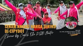 Senam Kreasi Harga Diriku dj Cipydot, Choreo by Coach Ela KSN Metro