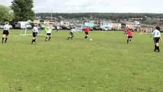 Sarah Hill scores, Football tournament 2014.