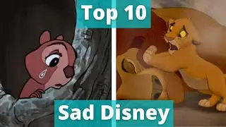 Top 10 SADDEST Disney Movie Moments