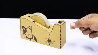 How to Make Tape Cutter From Cardboard