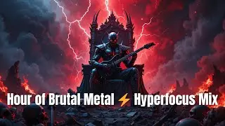 Hour of Brutal Metal for Hyperfocus ⚡ Extreme Metal Music Mix | Intense Focus & Gaming Energy