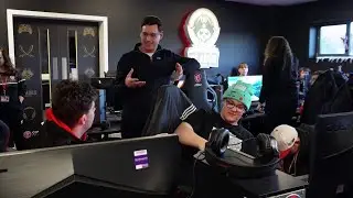 Rainbow Blades Talk Rainbow Laces with College Esports Students