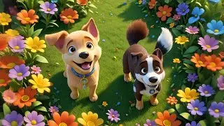 Four Curious Puppies Dig a Hole + More Nursery Rhymes & Kids Songs