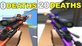 Every Death I Lower My Resolution In Krunker.io!