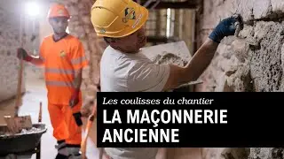 La maçonnerie ancienne au château de Grandson : en immersion dans les coulisses du chantier