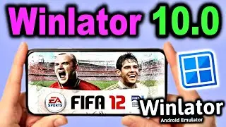 FIFA 12 Winlator 10 Beta ( No-Root ) Winlator FIFA 2012 Gameplay - FIFA12 Winlator 10 Update