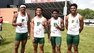 Point Park Men's 4x100 Relay at NAIA National Championship