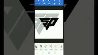 CARA MEMBUAT LOGO INISIAL S + P DI PIXELLAB