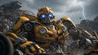 GIANT Bumblebee Robot Junkyard Restoration | Ultra Satisfying ASMR Repair to Full Power