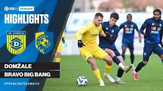 Domžale 1-0 Bravo | 17. krog 2025/26 #PrvaLigaTelemach