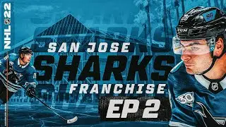 NHL 22 SAN JOSE SHARKS FRANCHISE REBUILD | EP 2