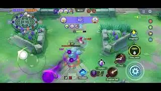 Hoopa midlane  using unite move pokemon unite