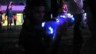 WahZoO - Glove Light Show @ EDC NY 2012