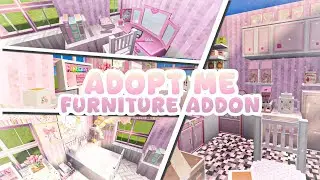 NEW Adorable Addon For Minecraft Bedrock/MCPE 1.21+ | Adopt Me Furniture | Bedroom & Kitchen Decor🧺✨