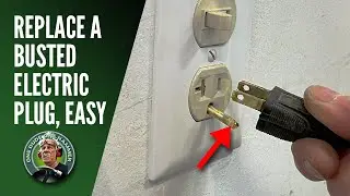 REPLACING A BUSTED ELECTRIC PLUG!