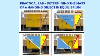 PRACTICAL LAB &ndash; DETERMINING THE MASS OF A HANGING OBJECT IN EQUILIBRIUM