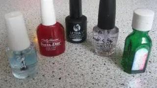 Smearing Streaking Top Coat Ruining Your Art???  Testing 5 Top Coat Polishes!!!