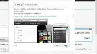 SugarSync 2 Windows 8 Installation