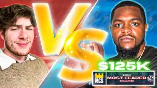 I played youtuber Swolosimo in the $125,000 Madden 24 Most Feared Tournament!