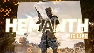 PUBG [ LIVE ] | S19 RP Giveaway on Stream| Road to 1.6K | #mrhemanth #pubgkannada
