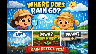 Emma & Teekay: Where Does Rain Go? ☔️🌧️ (Funny Kids Science Story)
