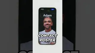 How To Create Contact Poster On iOS17!