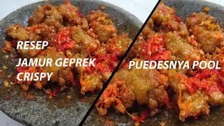 Ide Bisnis Resep Jamur Geprek Crispy | Puedesnya Pool | Ala Geprek bensu